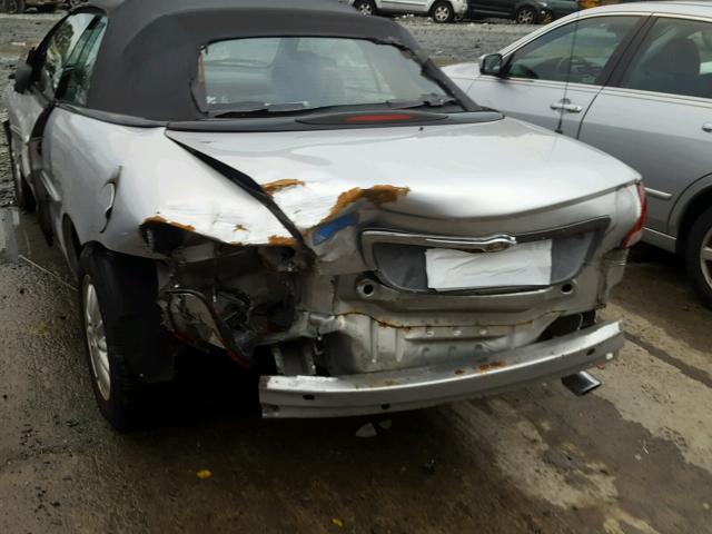 1C3EL45UX1N646574 - 2001 CHRYSLER SEBRING LX SILVER photo 9