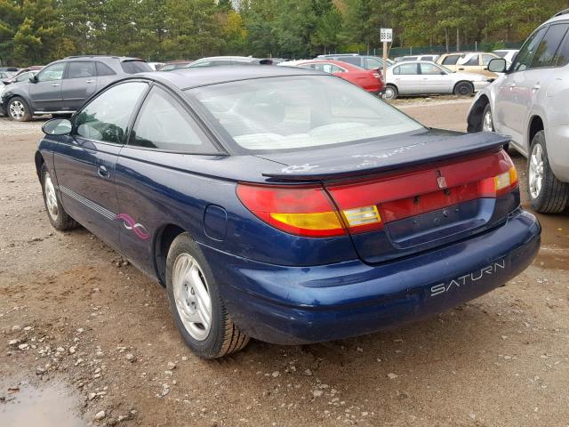 1G8ZG1270VZ297965 - 1997 SATURN SC2 BLUE photo 3