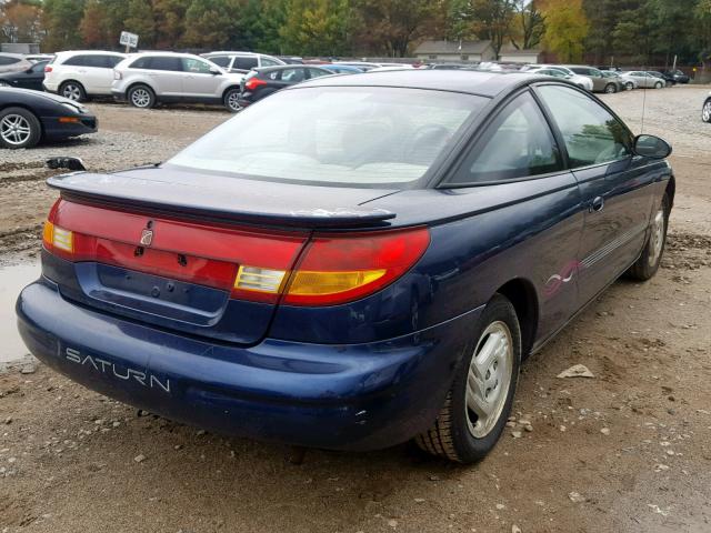 1G8ZG1270VZ297965 - 1997 SATURN SC2 BLUE photo 4