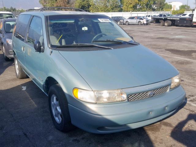 4N2DN11W3TD815511 - 1996 NISSAN QUEST XE GREEN photo 1