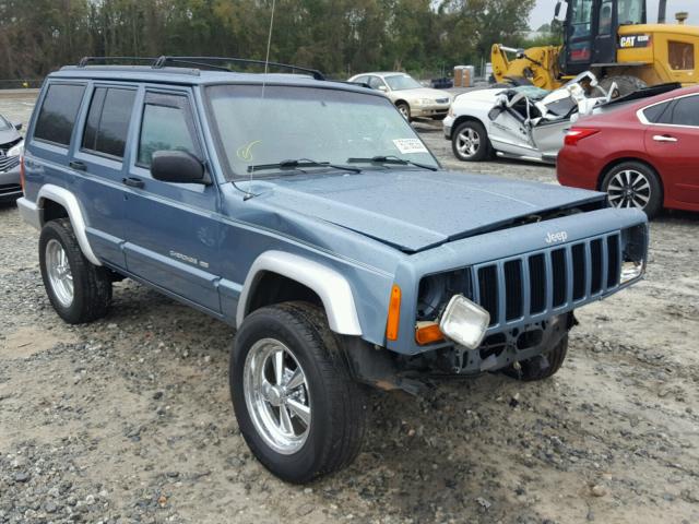 1J4FT78S9WL278459 - 1998 JEEP CHEROKEE L BLUE photo 1