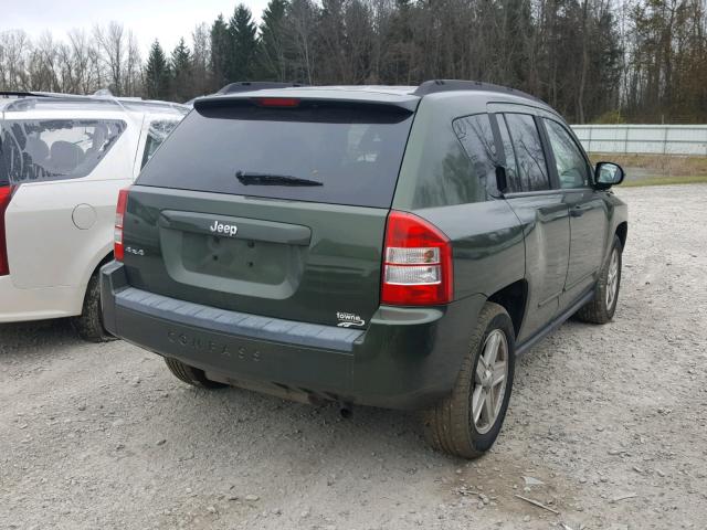 1J8FF47W68D581110 - 2008 JEEP COMPASS SP 绿色 照片 4