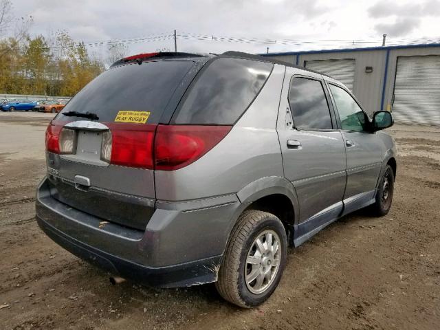 3G5DA03E84S594347 - 2004 BUICK RENDEZVOUS GRAY photo 4