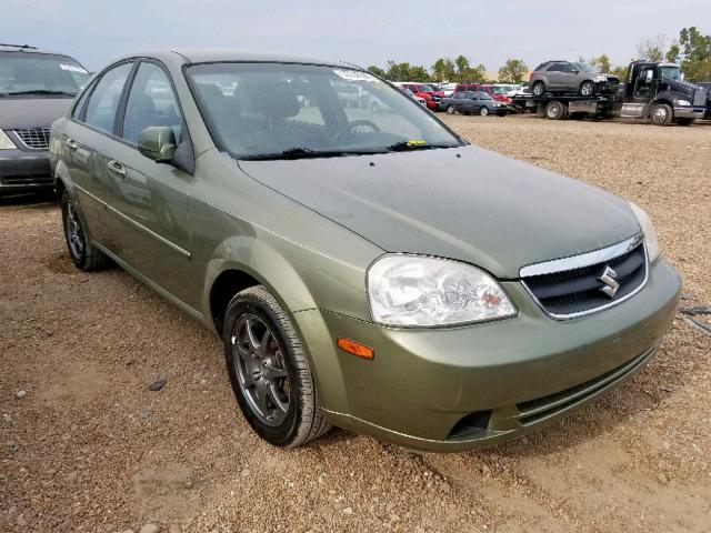 KL5JD56Z76K372742 - 2006 SUZUKI FORENZA GREEN photo 1