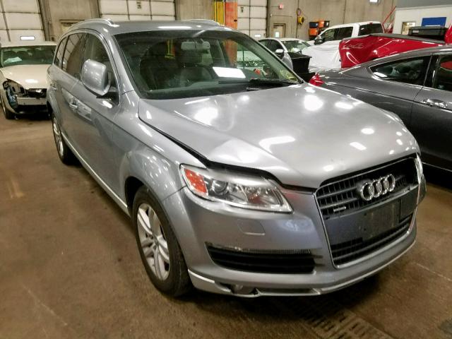 WA1AV94L77D009788 - 2007 AUDI Q7 4.2 QUA SILVER photo 1