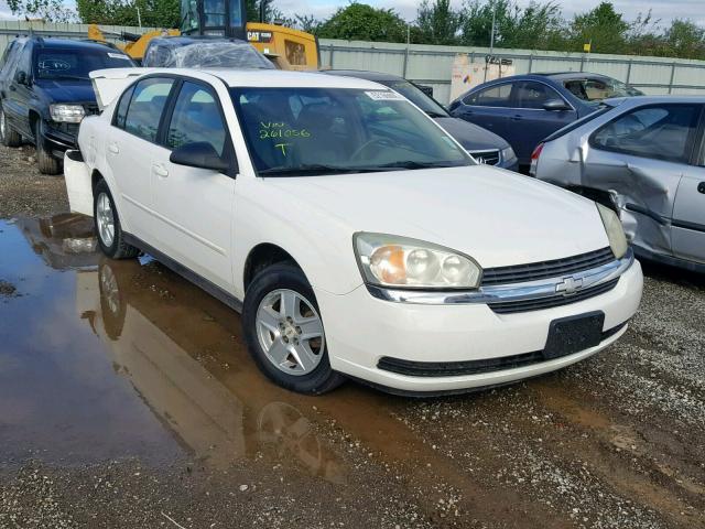 1G1ZT52895F261056 - 2005 CHEVROLET MALIBU LS WHITE photo 1