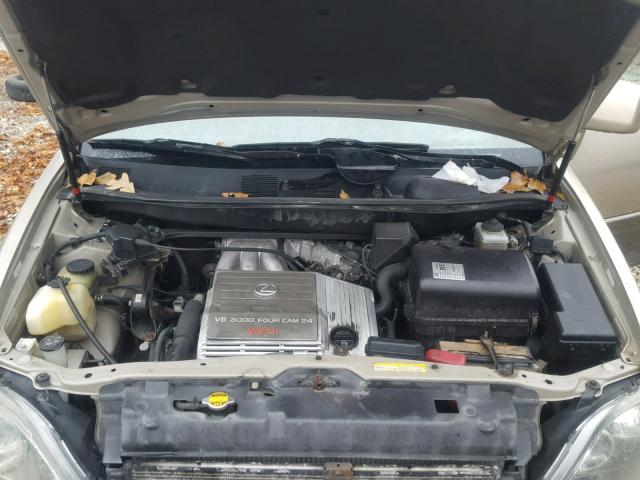 JT6HF10U0Y0150087 - 2000 LEXUS RX 300 GOLD photo 7