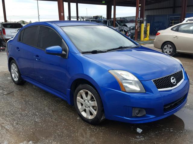 3N1AB6AP2BL673183 - 2011 NISSAN SENTRA 2.0 BLUE photo 1