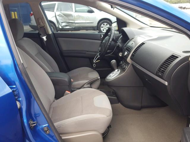 3N1AB6AP2BL673183 - 2011 NISSAN SENTRA 2.0 BLUE photo 5