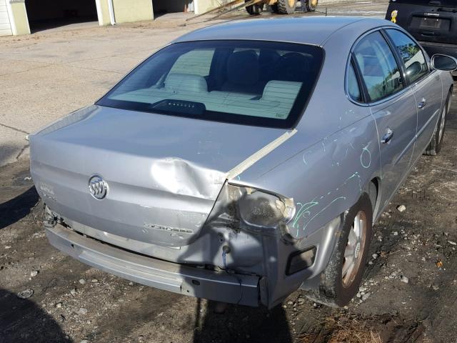 2G4WD532X51334858 - 2005 BUICK LACROSSE C SILVER photo 4