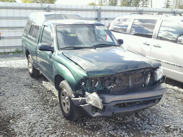 5TENL42N01Z808251 - 2001 TOYOTA TACOMA GREEN photo 1