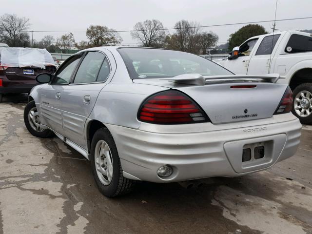 1G2NF52F42C150945 - 2002 PONTIAC GRAND AM S SILVER photo 3