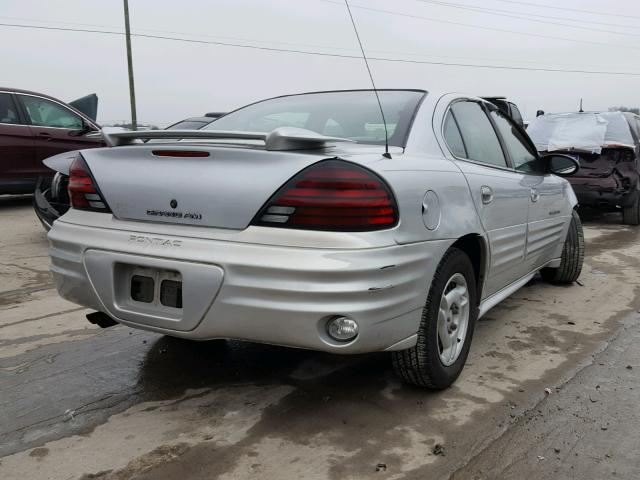 1G2NF52F42C150945 - 2002 PONTIAC GRAND AM S SILVER photo 4