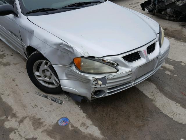 1G2NF52F42C150945 - 2002 PONTIAC GRAND AM S SILVER photo 9