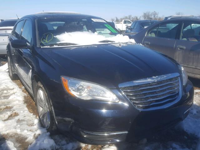 1C3CCBBB0CN226940 - 2012 CHRYSLER 200 TOURIN BLUE photo 1