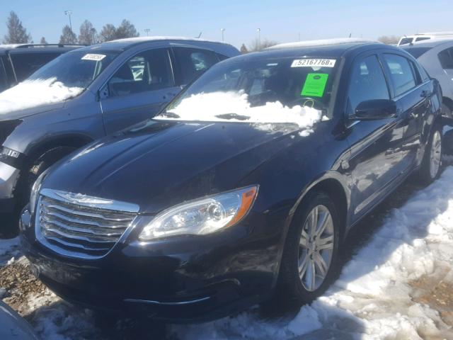 1C3CCBBB0CN226940 - 2012 CHRYSLER 200 TOURIN BLUE photo 2