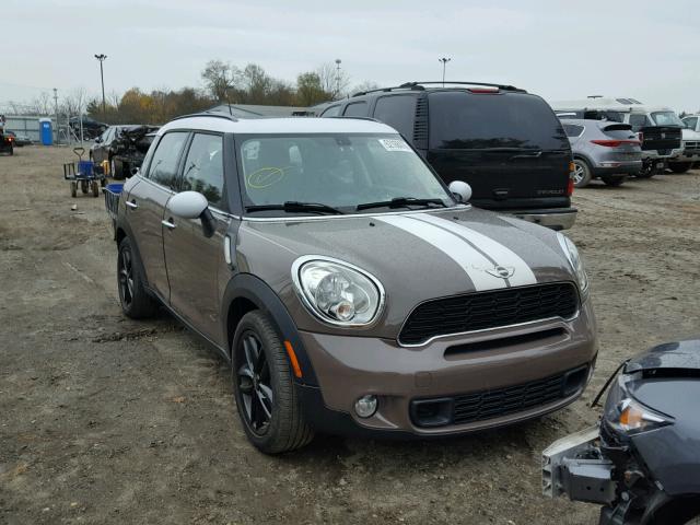 WMWZC5C54EWP36069 - 2014 MINI COOPER S C BROWN photo 1