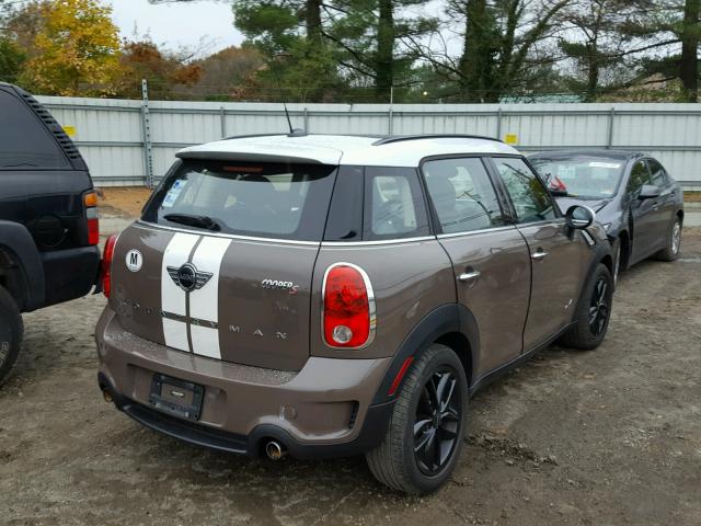 WMWZC5C54EWP36069 - 2014 MINI COOPER S C BROWN photo 4