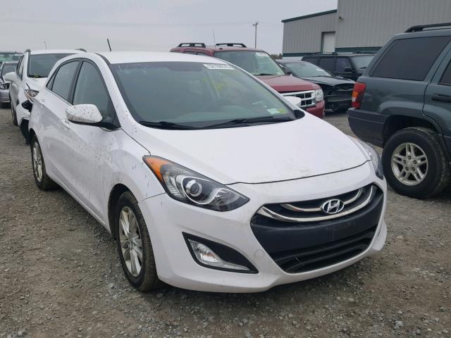 KMHD35LH0EU172404 - 2014 HYUNDAI ELANTRA GT WHITE photo 1