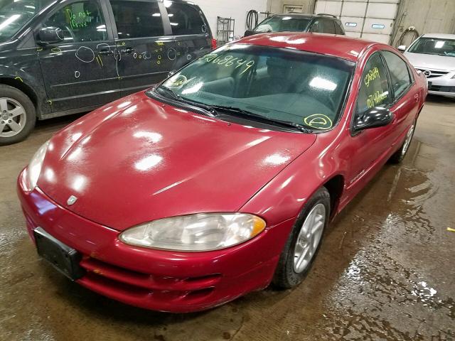 2B3HD46R7WH112076 - 1998 DODGE INTREPID RED photo 2