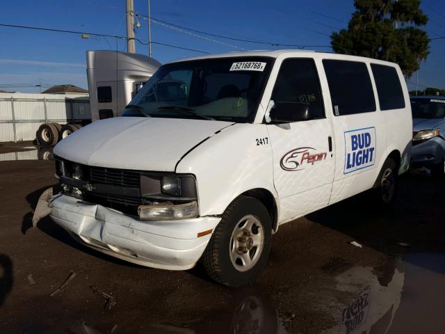 1GNDM19X44B108117 - 2004 CHEVROLET ASTRO WHITE photo 2