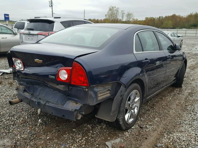 1G1ZC5E01AF214670 - 2010 CHEVROLET MALIBU 1LT BLUE photo 4
