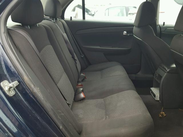 1G1ZC5E01AF214670 - 2010 CHEVROLET MALIBU 1LT BLUE photo 6