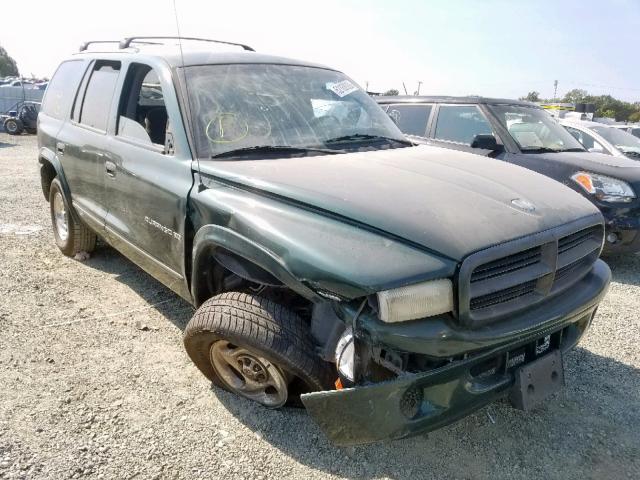 1B4HS28Y8WF211940 - 1998 DODGE DURANGO GREEN photo 1