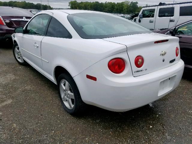 1G1AF1F55A7127131 - 2010 CHEVROLET COBALT 2LT WHITE photo 3