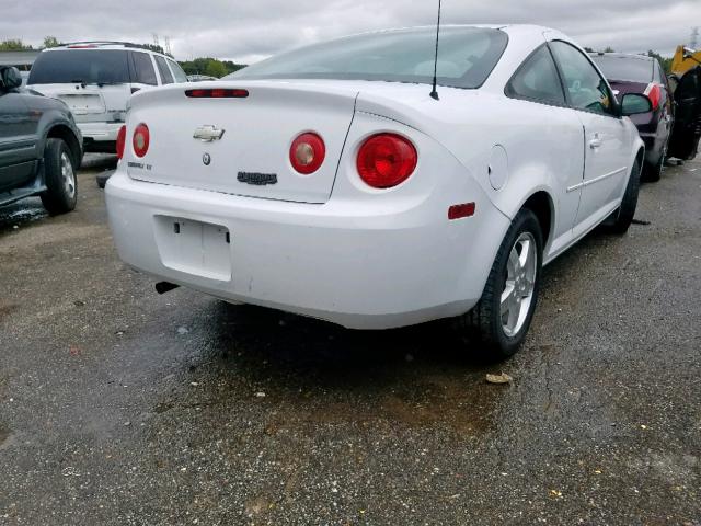 1G1AF1F55A7127131 - 2010 CHEVROLET COBALT 2LT WHITE photo 4