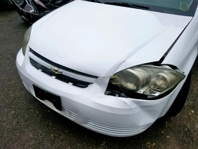 1G1AF1F55A7127131 - 2010 CHEVROLET COBALT 2LT WHITE photo 9