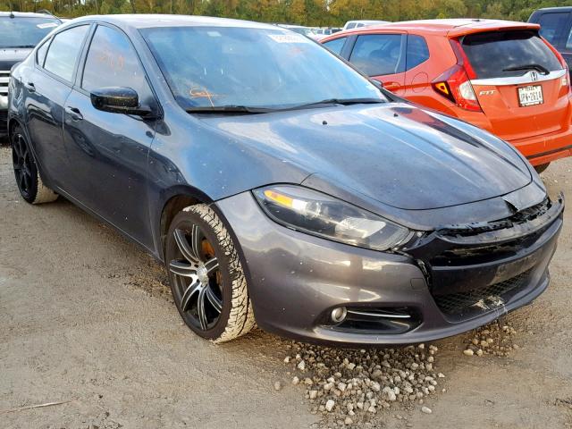 1C3CDFBB2ED906755 - 2014 DODGE DART SXT GRAY photo 1