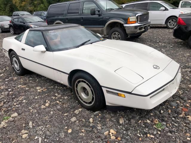 1G1AY0780E5104368 - 1984 CHEVROLET CORVETTE WHITE photo 1