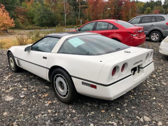 1G1AY0780E5104368 - 1984 CHEVROLET CORVETTE WHITE photo 3