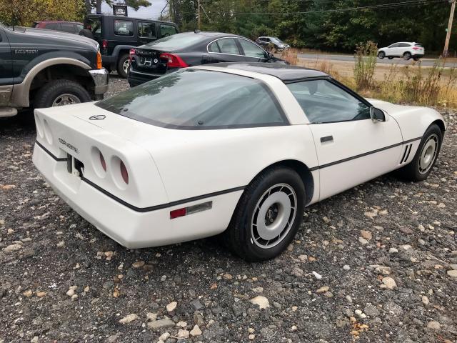 1G1AY0780E5104368 - 1984 CHEVROLET CORVETTE WHITE photo 4