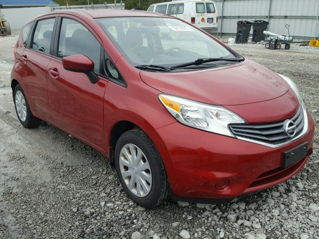 3N1CE2CPXFL360099 - 2015 NISSAN VERSA NOTE RED photo 1