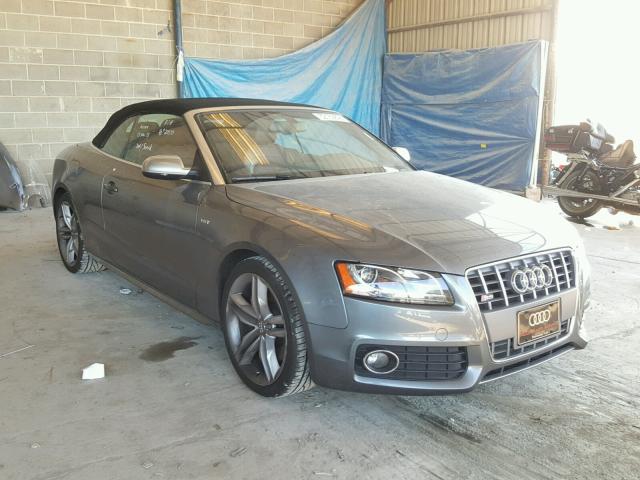 WAUVGAFH9CN001480 - 2012 AUDI S5 PRESTIG GRAY photo 1