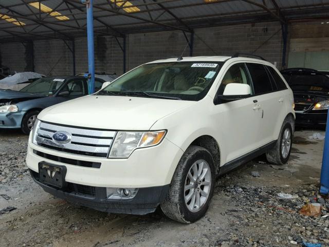 2FMDK48C57BB59697 - 2007 FORD EDGE SEL YELLOW photo 2