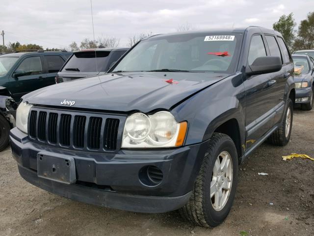 1J8GR48K87C641898 - 2007 JEEP GRAND CHER BLUE photo 2