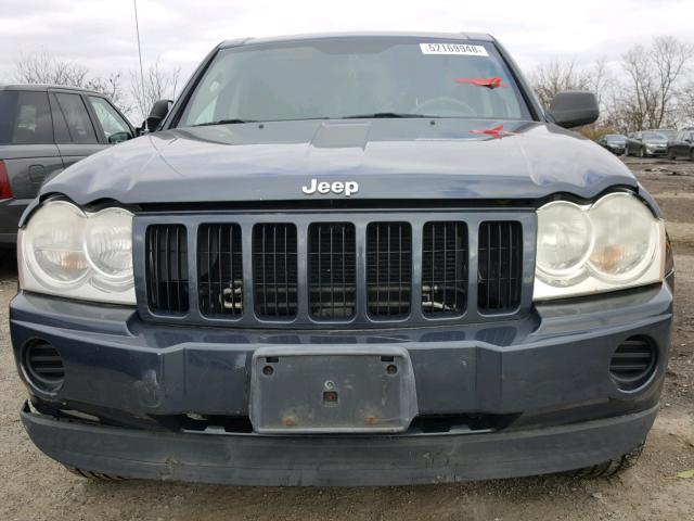 1J8GR48K87C641898 - 2007 JEEP GRAND CHER BLUE photo 9