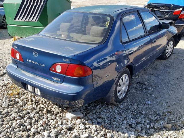 1NXBR12EX2Z644044 - 2002 TOYOTA COROLLA CE GREEN photo 4