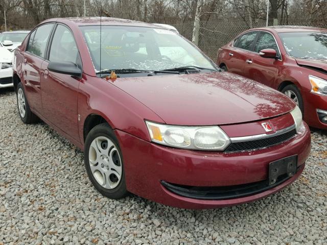 1G8AJ52F14Z139727 - 2004 SATURN ION LEVEL MAROON photo 1