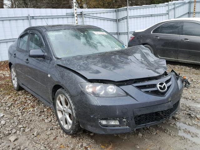 JM1BK323181798039 - 2008 MAZDA 3 S BLACK photo 1