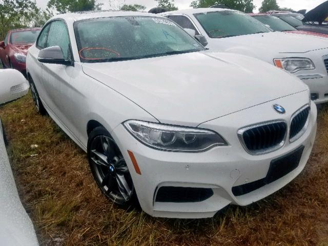 WBA1J7C56GV359090 - 2016 BMW M235I WHITE photo 1