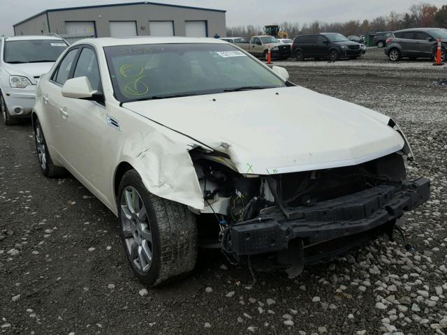 1G6DV57V990127122 - 2009 CADILLAC CTS HI FEA WHITE photo 1