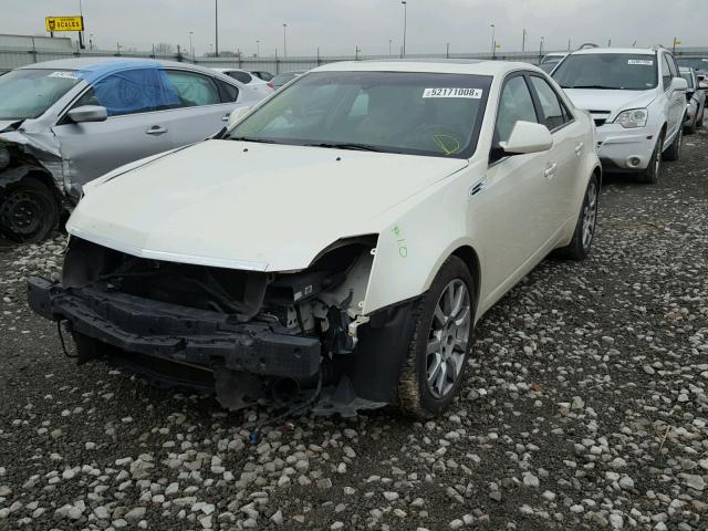 1G6DV57V990127122 - 2009 CADILLAC CTS HI FEA WHITE photo 2