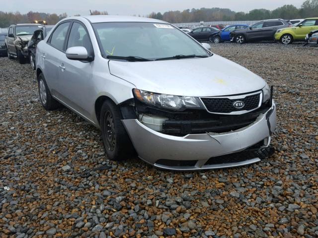 KNAFU4A25D5717909 - 2013 KIA FORTE EX SILVER photo 1