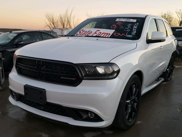 1C4SDJCT9HC789624 - 2017 DODGE DURANGO R/ WHITE photo 2