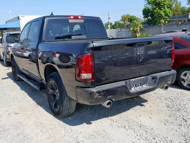 1C6RR6MT1GS164626 - 2016 RAM 1500 SPORT BLACK photo 3