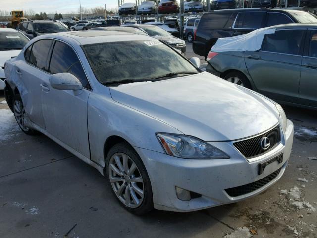 JTHCK262362004129 - 2006 LEXUS IS 250 WHITE photo 1